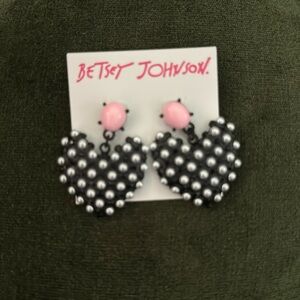 New Betsey Johnson earrings
